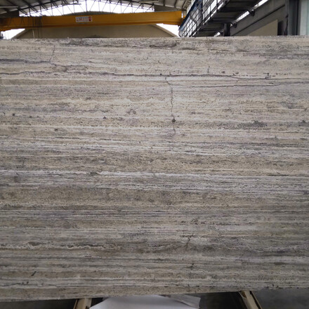 Kamenná deska travertinu Travertino Brown Silver Kamenná deska travertinu Travertino Brown Silver