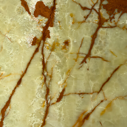 Detail zeleného onyxu Onice Verde