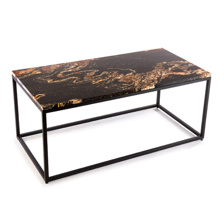 Konferenční stolek Black Fusion - skladem v kamenictví TONE OF STONE.