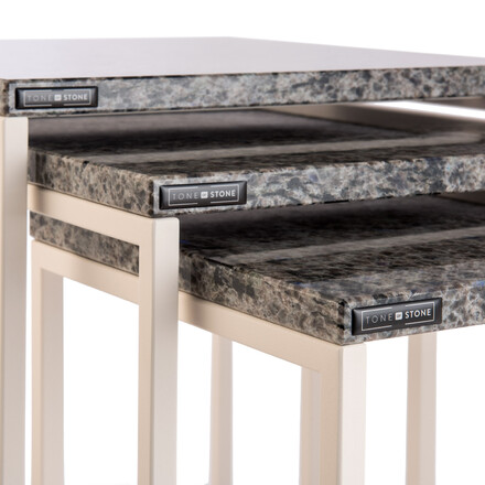 Set konferenčních stolků Blue Eyes - skladem v kamenictví TONE OF STONE.