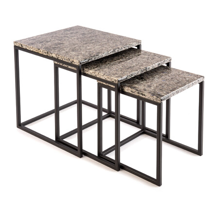 Set konferenčních stolků žuly Blue Eyes