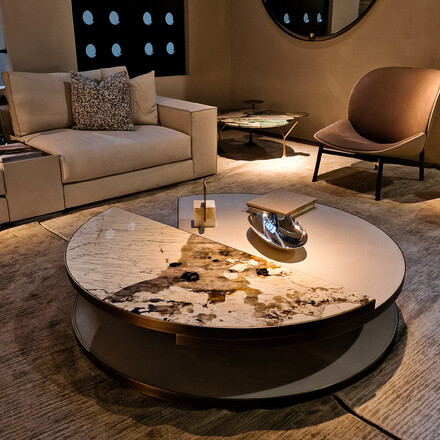 Konferenční stolek z přírodního kamene Patagonia