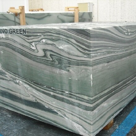 Blok přírodního kamene Cipollino Verde