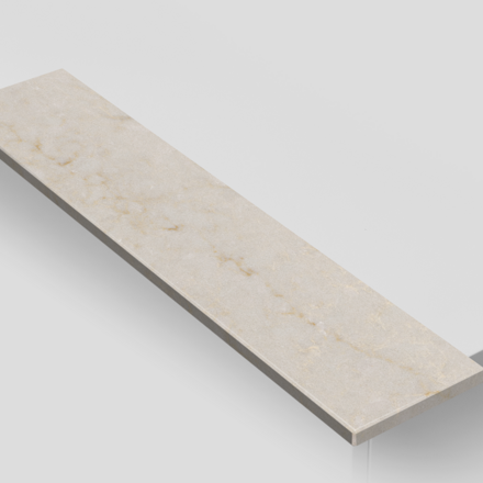 Vizualizace parapetu z umělého kamene Technistone Taj Mahal Gold