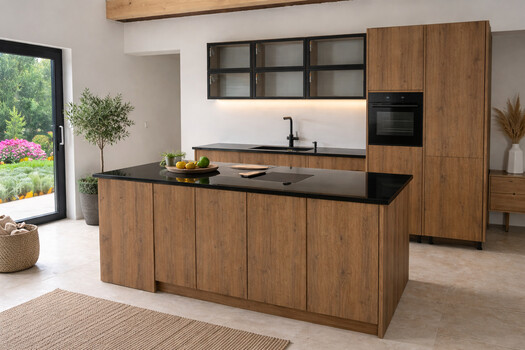 Realizace kuchyňské desky ze žuly Star Galaxy