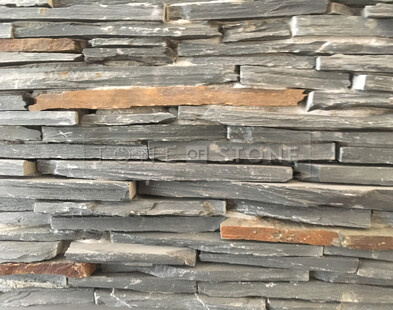Obklad Black and Rusty Slate