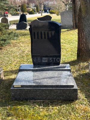 Urnový hrob Steel Grey Black Urnový hrob Steel Grey Black