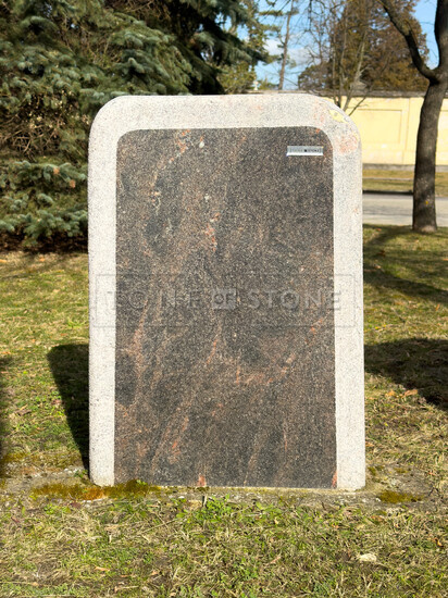 Nápisová deska Paradiso se štokovaným lemem Nápisová deska Paradiso se štokovaným lemem