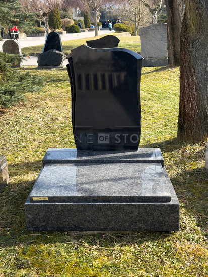 Urnový hrob Steel Grey Black Urnový hrob Steel Grey Black